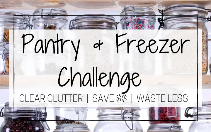 pantry challenge organize pantry to reduce food waste and save money