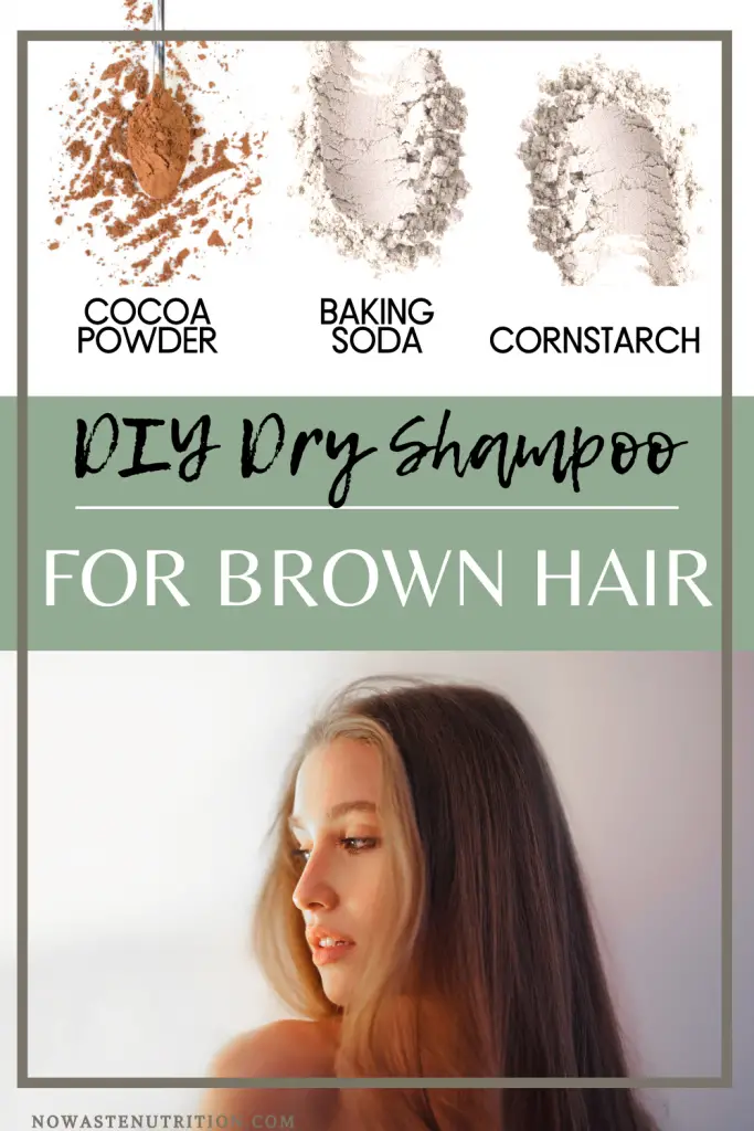 dry shampoo recipe for brown hair