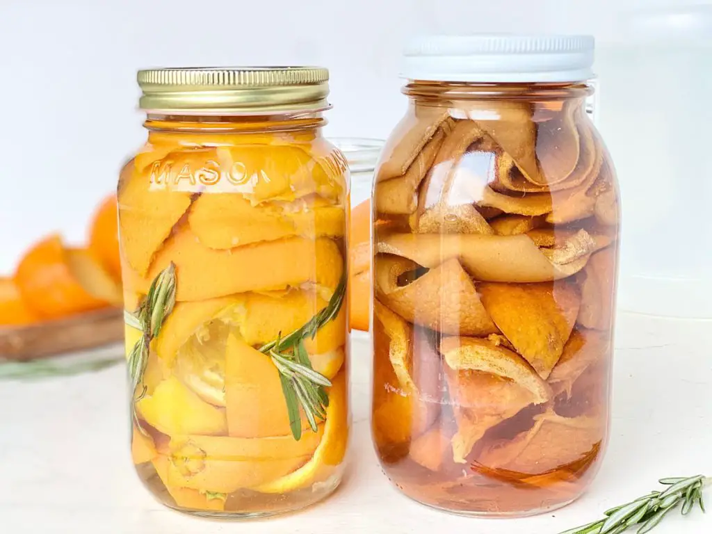 how long to store orange peel cleaner before using