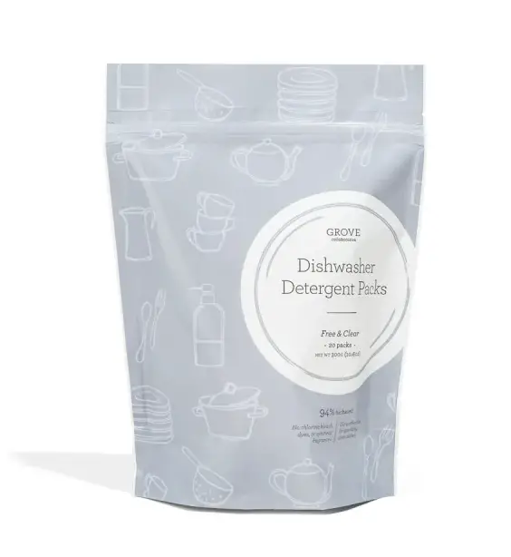 grove collaborative low waste dishwasher soap
