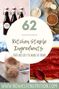 kitchen staples easy to make at home