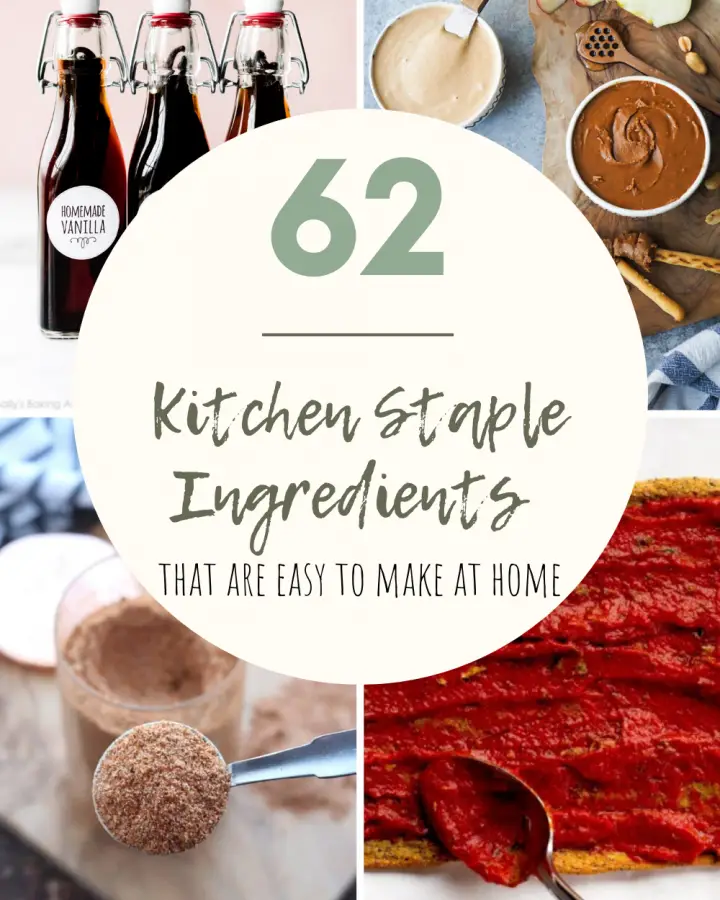 kitchen staples easy to make at home