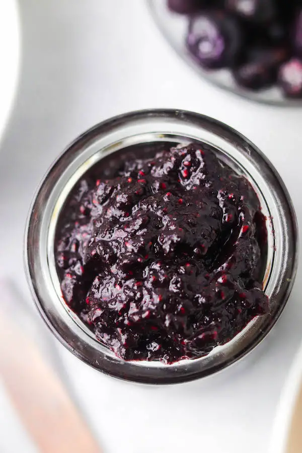 no added sugar blueberry jam kitchen staple from scratch