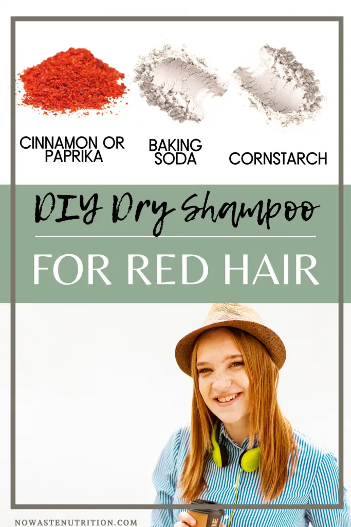 dry shampoo recipe for red hair