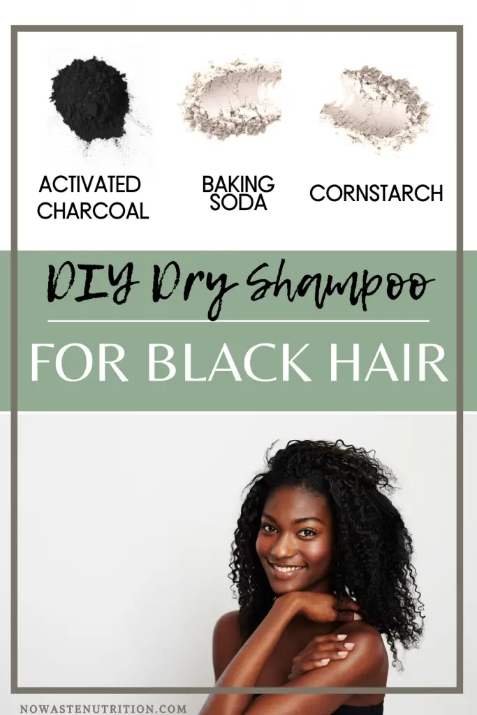 image for baking soda dry shampoo for black hair